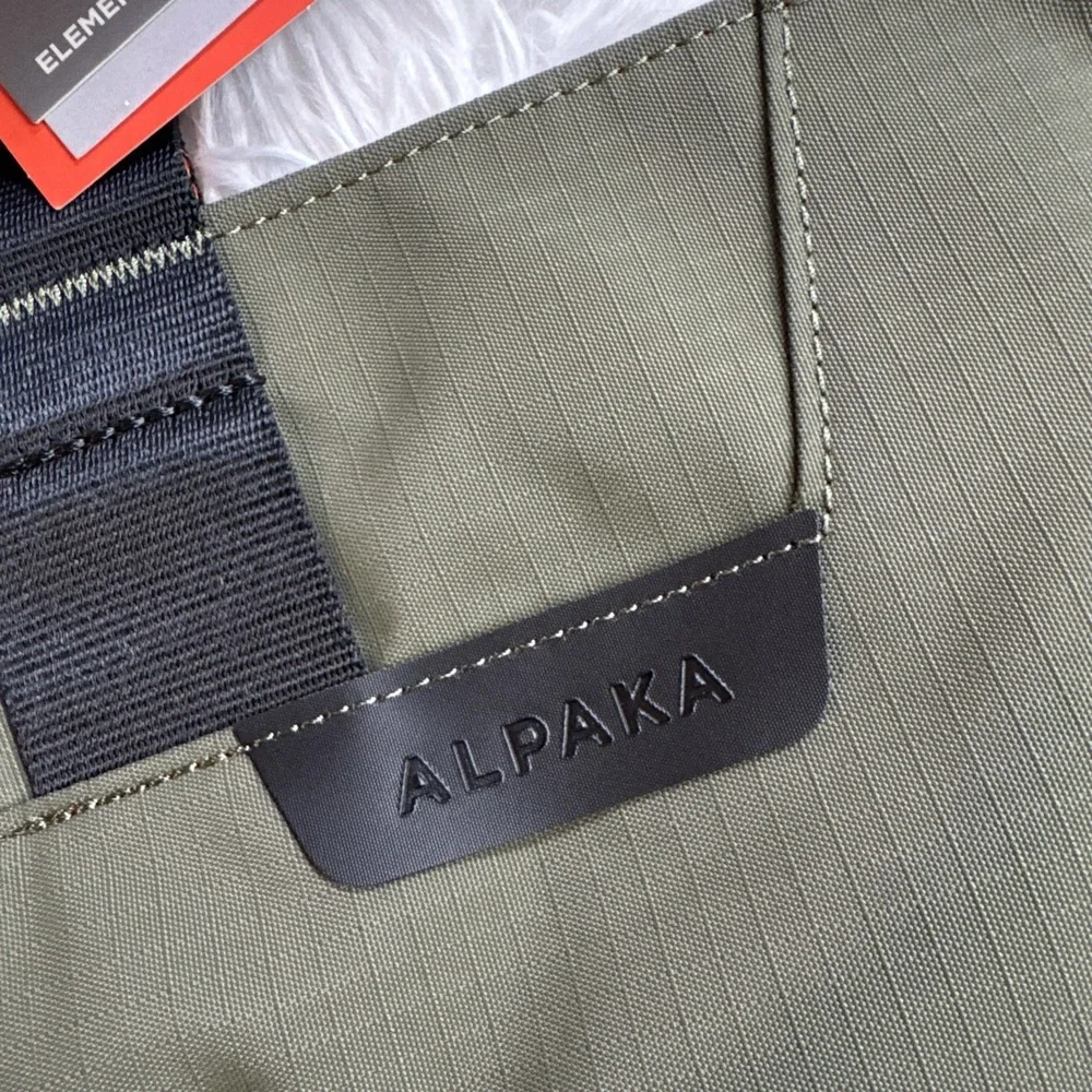 ALPAKA Elements Tote 14.5L Tactical Utility Ripstop Army Green Bag Brand New!